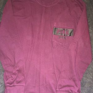 Long sleeve crew neck
